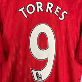 Shop 2010/12 LIVERPOOL TORRES #9 HOME SHIRT (M) ADIDAS, classic football shirts, vintage football shirts & retro soccer jerseys at Cult Kits