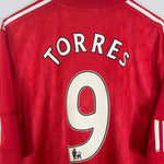 Shop 2010/12 LIVERPOOL TORRES #9 HOME SHIRT (XL) ADIDAS, classic football shirts, vintage football shirts & retro soccer jerseys at Cult Kits