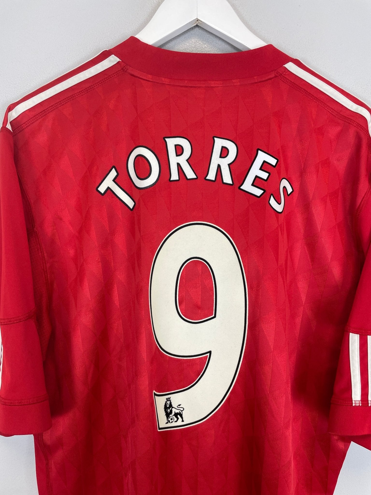 Shop 2010/12 LIVERPOOL TORRES #9 HOME SHIRT (XL) ADIDAS, classic football shirts, vintage football shirts & retro soccer jerseys at Cult Kits