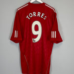 Shop 2010/12 LIVERPOOL TORRES #9 HOME SHIRT (XL) ADIDAS, classic football shirts, vintage football shirts & retro soccer jerseys at Cult Kits