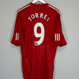 Shop 2010/12 LIVERPOOL TORRES #9 HOME SHIRT (XL) ADIDAS, classic football shirts, vintage football shirts & retro soccer jerseys at Cult Kits