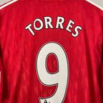 Shop 2010/12 LIVERPOOL TORRES #9 HOME SHIRT (XL) ADIDAS, classic football shirts, vintage football shirts & retro soccer jerseys at Cult Kits