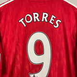 Shop 2010/12 LIVERPOOL TORRES #9 HOME SHIRT (XL) ADIDAS, classic football shirts, vintage football shirts & retro soccer jerseys at Cult Kits