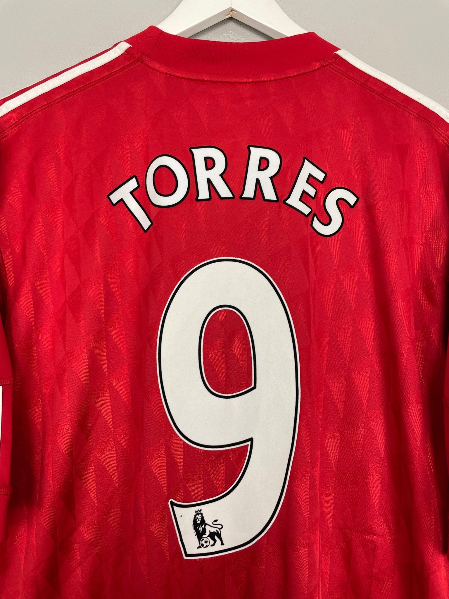 Shop 2010/12 LIVERPOOL TORRES #9 HOME SHIRT (XL) ADIDAS, classic football shirts, vintage football shirts & retro soccer jerseys at Cult Kits