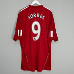 Shop 2010/12 LIVERPOOL TORRES #9 HOME SHIRT (XL) ADIDAS, classic football shirts, vintage football shirts & retro soccer jerseys at Cult Kits