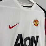 Shop 2010/12 MANCHESTER UNITED CHICHARITO #14 L/S AWAY SHIRT (L) NIKE, classic football shirts, vintage football shirts & retro soccer jerseys at Cult Kits