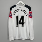 Shop 2010/12 MANCHESTER UNITED CHICHARITO #14 L/S AWAY SHIRT (L) NIKE, classic football shirts, vintage football shirts & retro soccer jerseys at Cult Kits