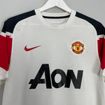 Shop 2010/12 MANCHESTER UNITED ROONEY #10 AWAY SHIRT (M) NIKE, classic football shirts, vintage football shirts & retro soccer jerseys at Cult Kits