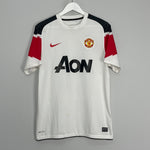 Shop 2010/12 MANCHESTER UNITED ROONEY #10 AWAY SHIRT (M) NIKE, classic football shirts, vintage football shirts & retro soccer jerseys at Cult Kits
