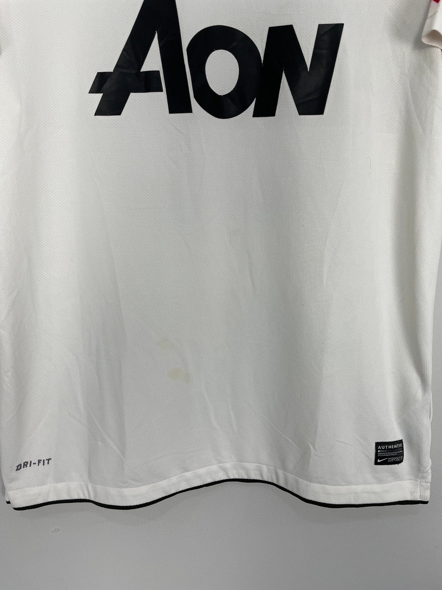 Shop 2010/12 MANCHESTER UNITED ROONEY #10 AWAY SHIRT (M) NIKE, classic football shirts, vintage football shirts & retro soccer jerseys at Cult Kits