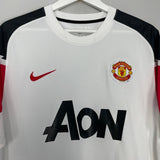Shop 2010/12 MANCHESTER UNITED ROONEY #10 AWAY SHIRT (XL) NIKE, classic football shirts, vintage football shirts & retro soccer jerseys at Cult Kits