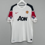 Shop 2010/12 MANCHESTER UNITED ROONEY #10 AWAY SHIRT (XL) NIKE, classic football shirts, vintage football shirts & retro soccer jerseys at Cult Kits