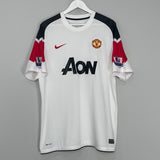 Shop 2010/12 MANCHESTER UNITED ROONEY #10 AWAY SHIRT (XL) NIKE, classic football shirts, vintage football shirts & retro soccer jerseys at Cult Kits