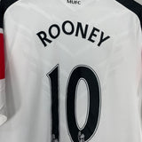 Shop 2010/12 MANCHESTER UNITED ROONEY #10 AWAY SHIRT (XL) NIKE, classic football shirts, vintage football shirts & retro soccer jerseys at Cult Kits