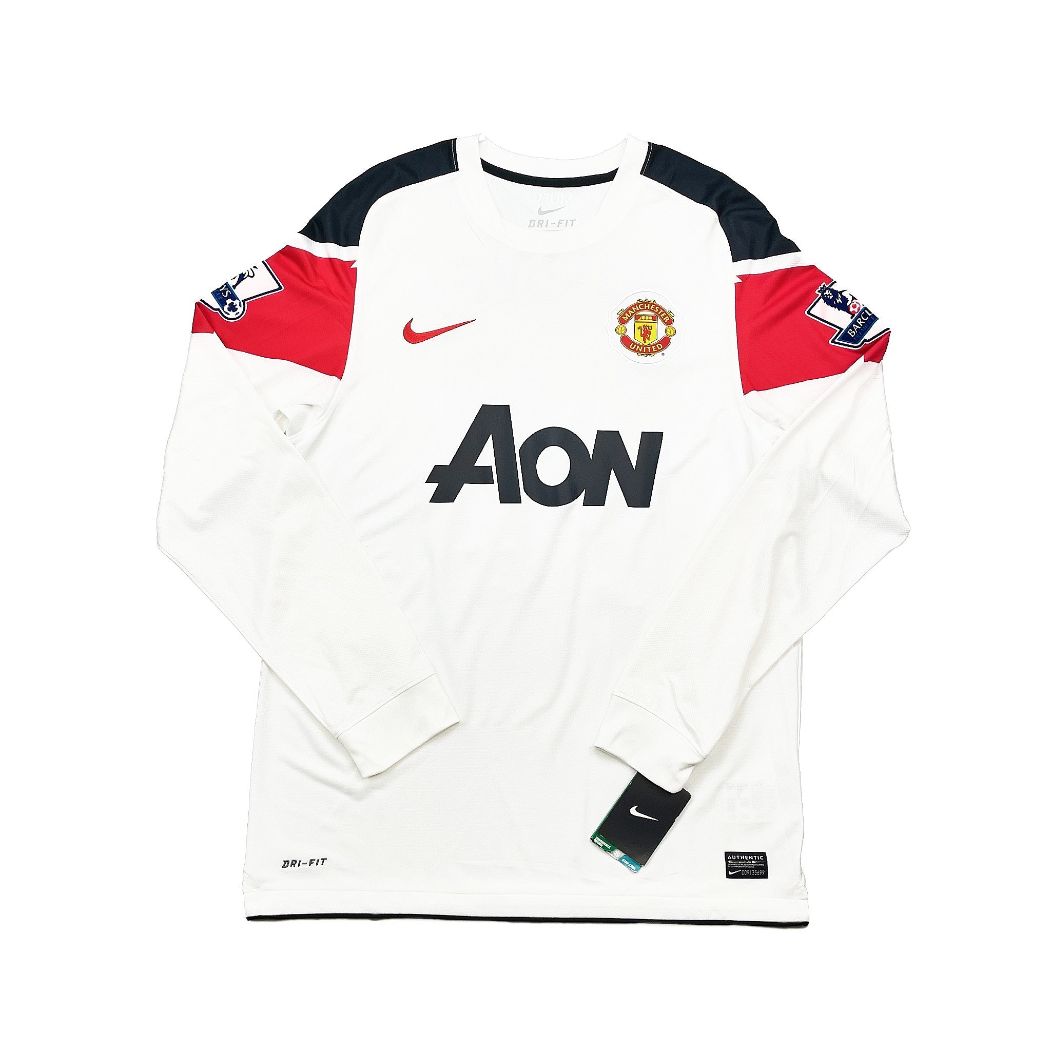 Buy 2010/12 Manchester United Rooney 10 *BNWT* L/S Away Shirt (M) Nike ~ Free worldwide shipping ~ Authentic Vintage Football Shirts from Cult Kits
