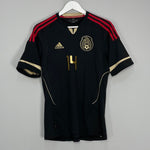 Shop 2010/12 MEXICO CHICHARITO #14 AWAY SHIRT (S) ADIDAS, classic football shirts, vintage football shirts & retro soccer jerseys at Cult Kits