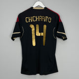 Shop 2010/12 MEXICO CHICHARITO #14 AWAY SHIRT (S) ADIDAS, classic football shirts, vintage football shirts & retro soccer jerseys at Cult Kits