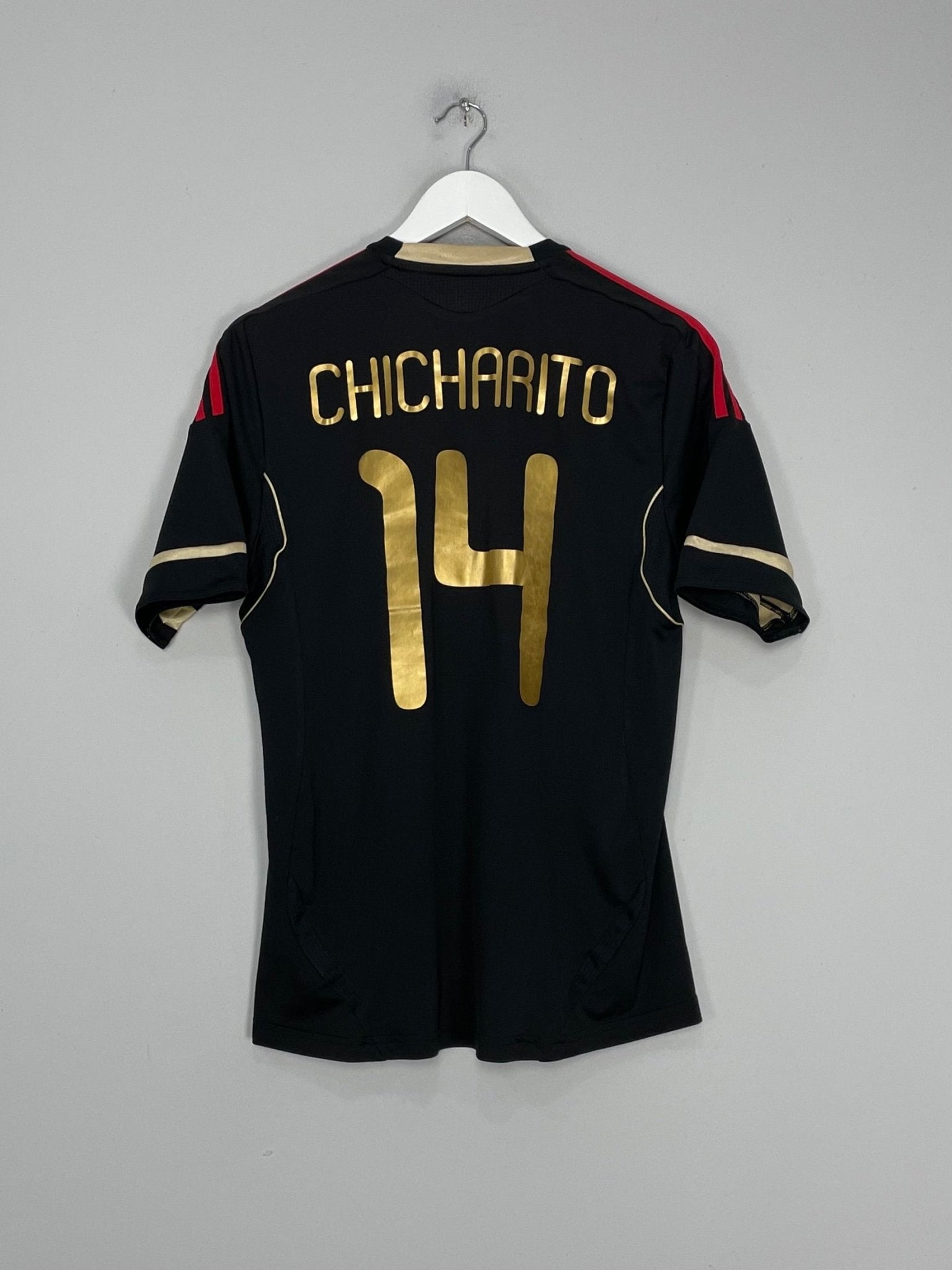 Shop 2010/12 MEXICO CHICHARITO #14 AWAY SHIRT (S) ADIDAS, classic football shirts, vintage football shirts & retro soccer jerseys at Cult Kits