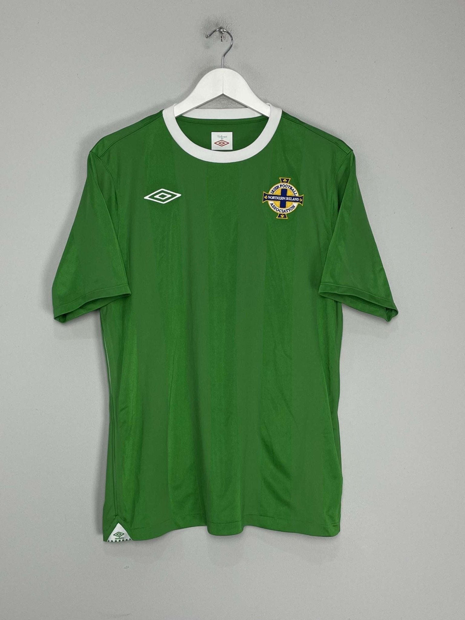 Shop 2010/12 NORTHERN IRELAND BEST #7 HOME SHIRT (L) UMBRO, classic football shirts, vintage football shirts & retro soccer jerseys at Cult Kits