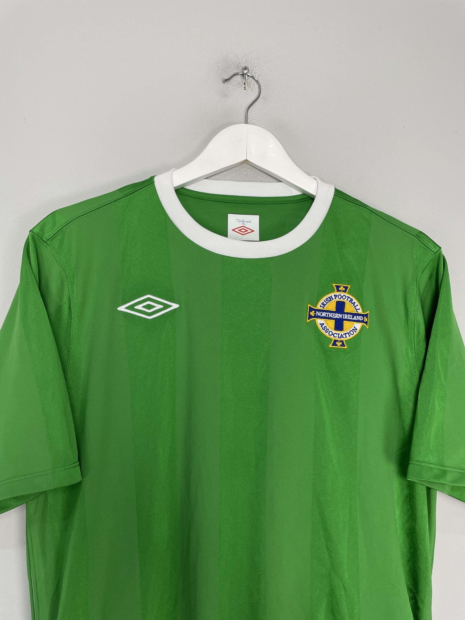 Shop 2010/12 NORTHERN IRELAND BEST #7 HOME SHIRT (L) UMBRO, classic football shirts, vintage football shirts & retro soccer jerseys at Cult Kits