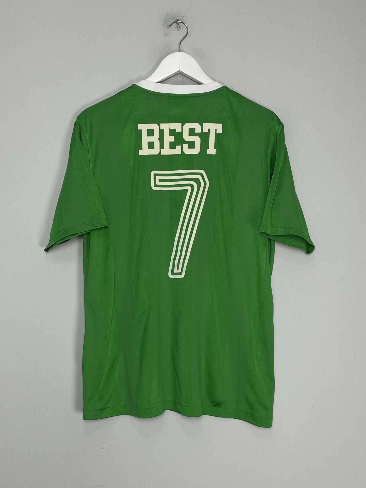 Shop 2010/12 NORTHERN IRELAND BEST #7 HOME SHIRT (L) UMBRO, classic football shirts, vintage football shirts & retro soccer jerseys at Cult Kits