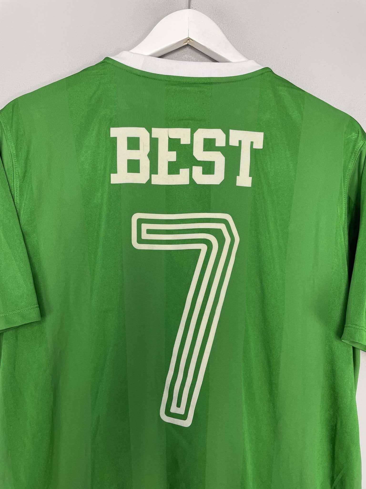 Shop 2010/12 NORTHERN IRELAND BEST #7 HOME SHIRT (L) UMBRO, classic football shirts, vintage football shirts & retro soccer jerseys at Cult Kits
