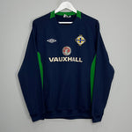 Shop 2010/12 NORTHERN IRELAND JUMPER (L) UMBRO, classic football shirts, vintage football shirts & retro soccer jerseys at Cult Kits