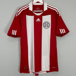 Shop 2010/12 PARAGUAY HOME SHIRT (M) ADIDAS, classic football shirts, vintage football shirts & retro soccer jerseys at Cult Kits