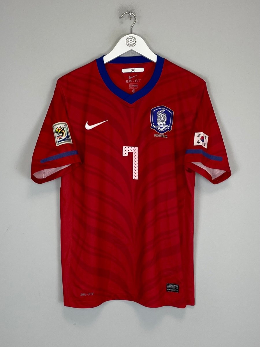 2010/12 SOUTH KOREA JI SUNG 7 HOME SHIRT (L) NIKE - Cult Kits - Large - Buy Vintage Football Shirts, Authentic Retro Football Shirts For Sale, Classic Football Shirts & Soccer Jersey