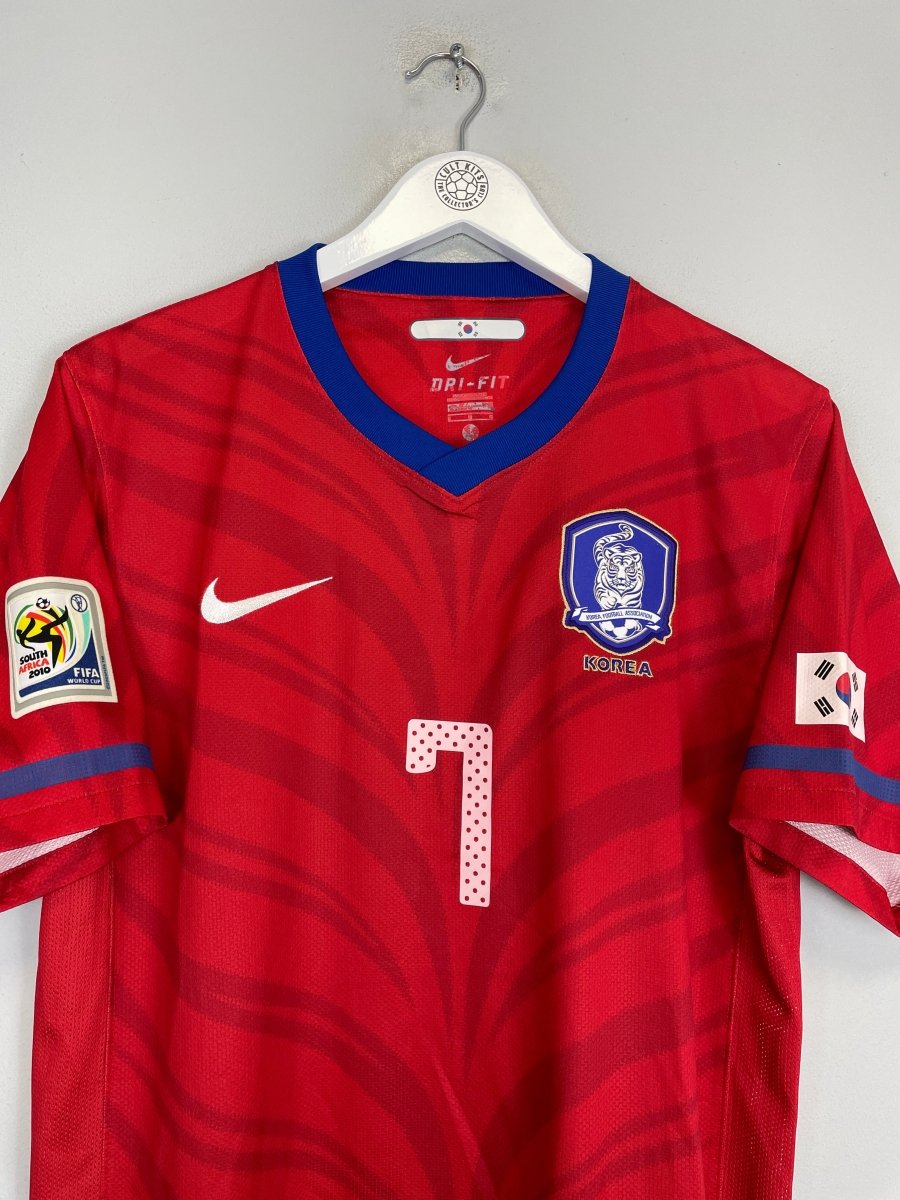 2010/12 SOUTH KOREA JI SUNG 7 HOME SHIRT (L) NIKE - Cult Kits - Large - Buy Vintage Football Shirts, Authentic Retro Football Shirts For Sale, Classic Football Shirts & Soccer Jersey