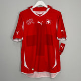 Shop 2010/12 SWITZERLAND *BNWT* HOME SHIRT (M) PUMA, classic football shirts, vintage football shirts & retro soccer jerseys at Cult Kits