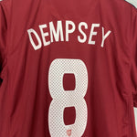 Shop 2010/12 USA DEMPSEY #8 AWAY SHIRT (L) NIKE, classic football shirts, vintage football shirts & retro soccer jerseys at Cult Kits