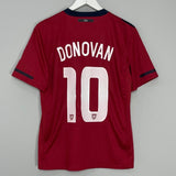 Shop 2010/12 USA DONOVAN #10 AWAY SHIRT (M) NIKE, classic football shirts, vintage football shirts & retro soccer jerseys at Cult Kits