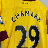 Shop 2010/13 ARSENAL CHAMAKH #29 AWAY SHIRT (XL) NIKE, classic football shirts, vintage football shirts & retro soccer jerseys at Cult Kits