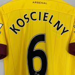 Shop 2010/13 ARSENAL KOSCIELNY #6 AWAY SHIRT (M) NIKE, classic football shirts, vintage football shirts & retro soccer jerseys at Cult Kits