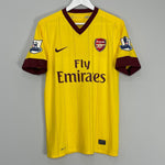 Shop 2010/13 ARSENAL KOSCIELNY #6 AWAY SHIRT (M) NIKE, classic football shirts, vintage football shirts & retro soccer jerseys at Cult Kits