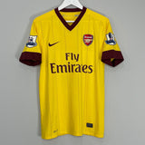 Shop 2010/13 ARSENAL KOSCIELNY #6 AWAY SHIRT (M) NIKE, classic football shirts, vintage football shirts & retro soccer jerseys at Cult Kits