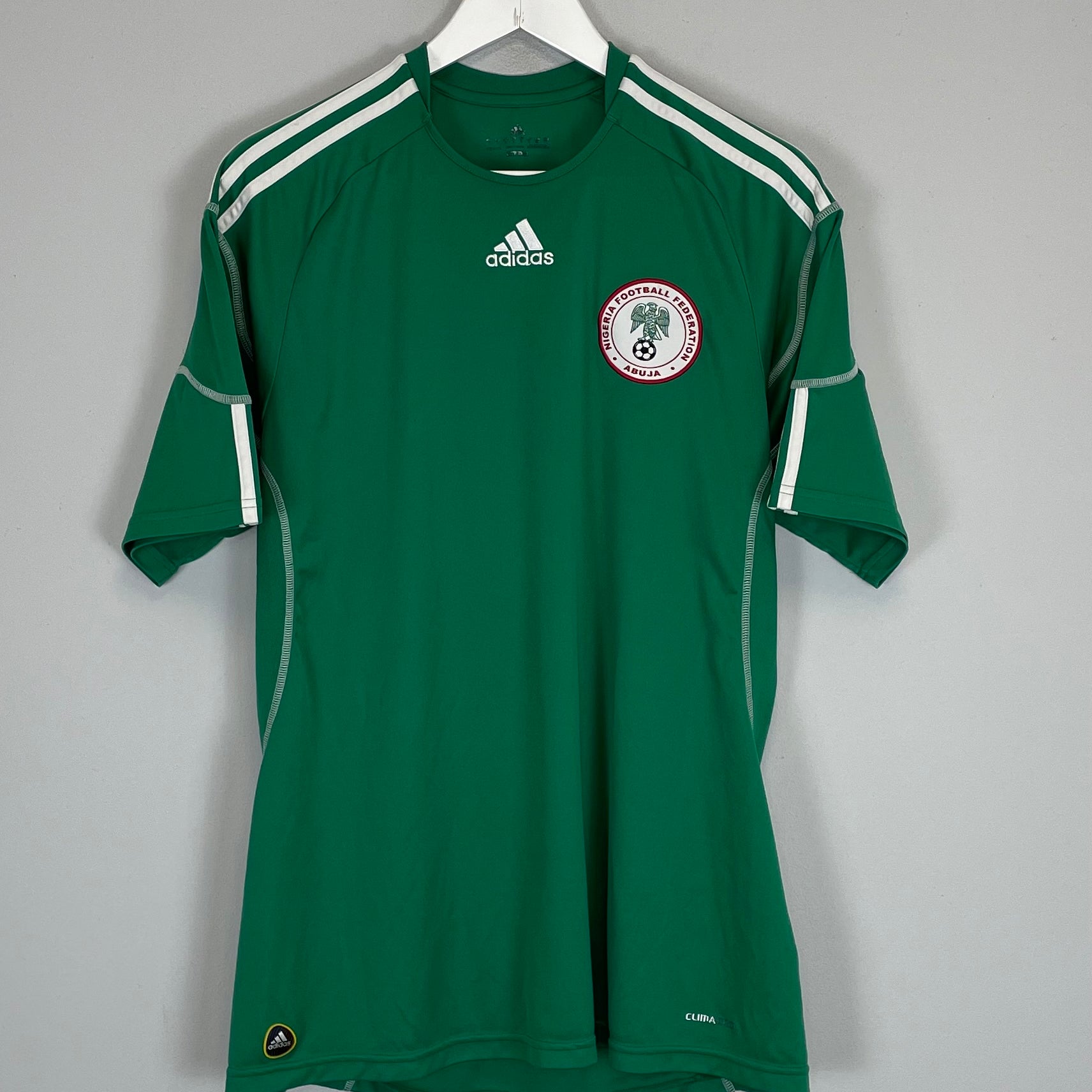 Shop 2010/12 NIGERIA HOME SHIRT (L) ADIDAS, classic football shirts, vintage football shirts & retro soccer jerseys at Cult Kits