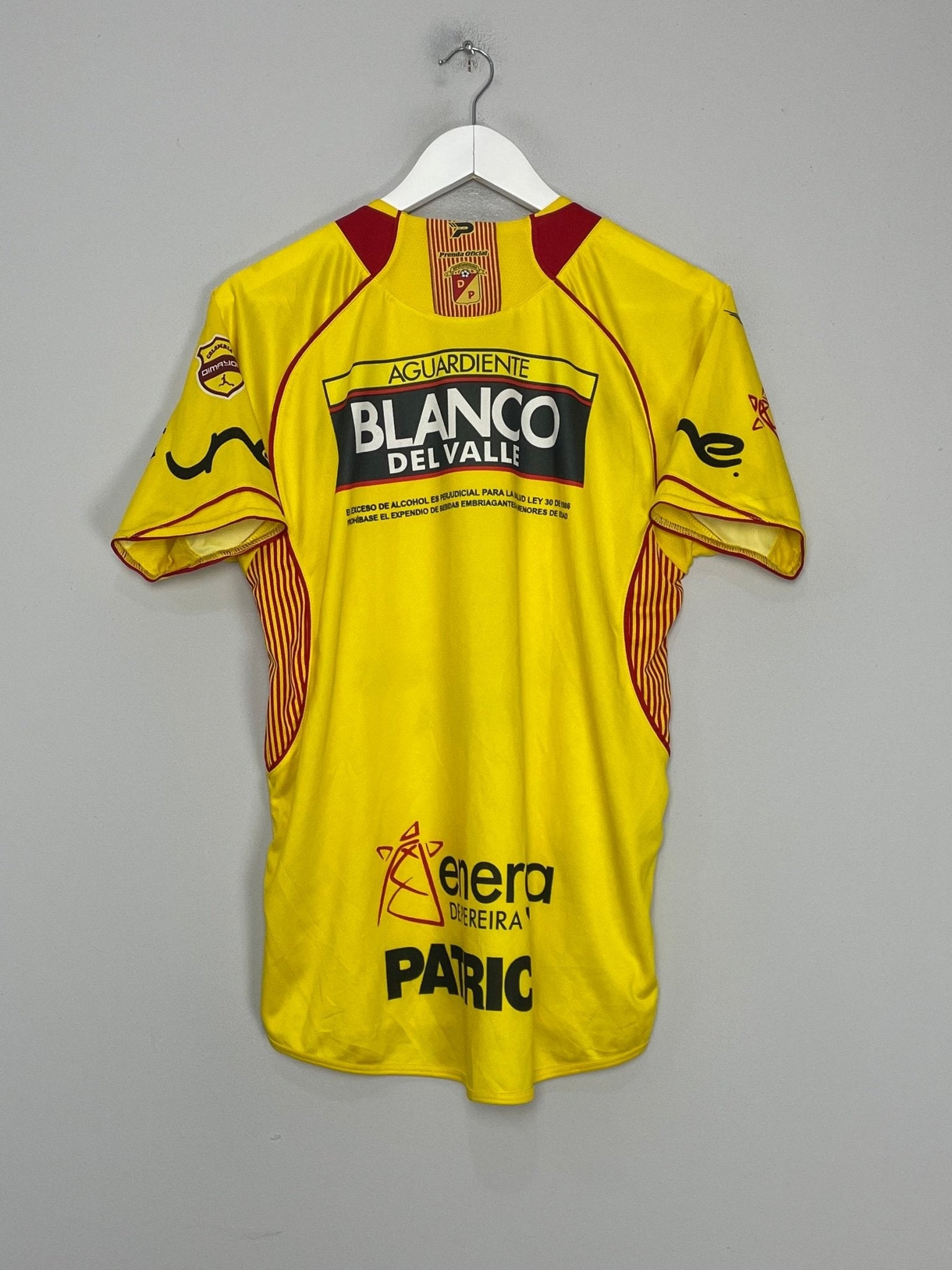 Shop 2011 DEPORTIVO PEREIRA HOME SHIRT (XL) PATRICK, classic football shirts, vintage football shirts & retro soccer jerseys at Cult Kits