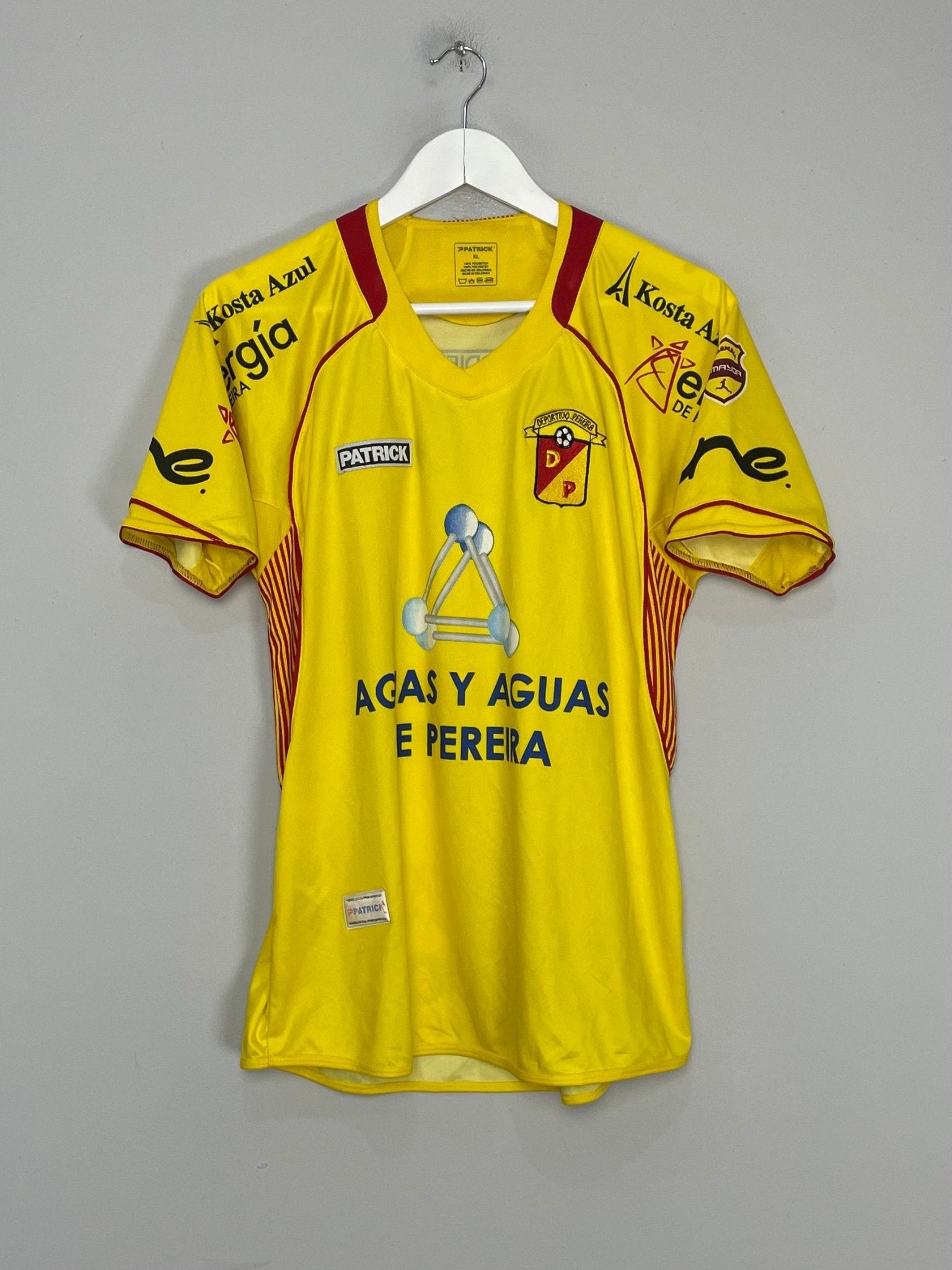Shop 2011 DEPORTIVO PEREIRA HOME SHIRT (XL) PATRICK, classic football shirts, vintage football shirts & retro soccer jerseys at Cult Kits