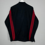 Shop 2011/12 AC MILAN 1/4 ZIP FLEECE (M) ADIDAS, classic football shirts, vintage football shirts & retro soccer jerseys at Cult Kits