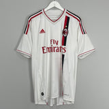 Shop 2011/12 AC MILAN AWAY SHIRT (L) ADIDAS, classic football shirts, vintage football shirts & retro soccer jerseys at Cult Kits