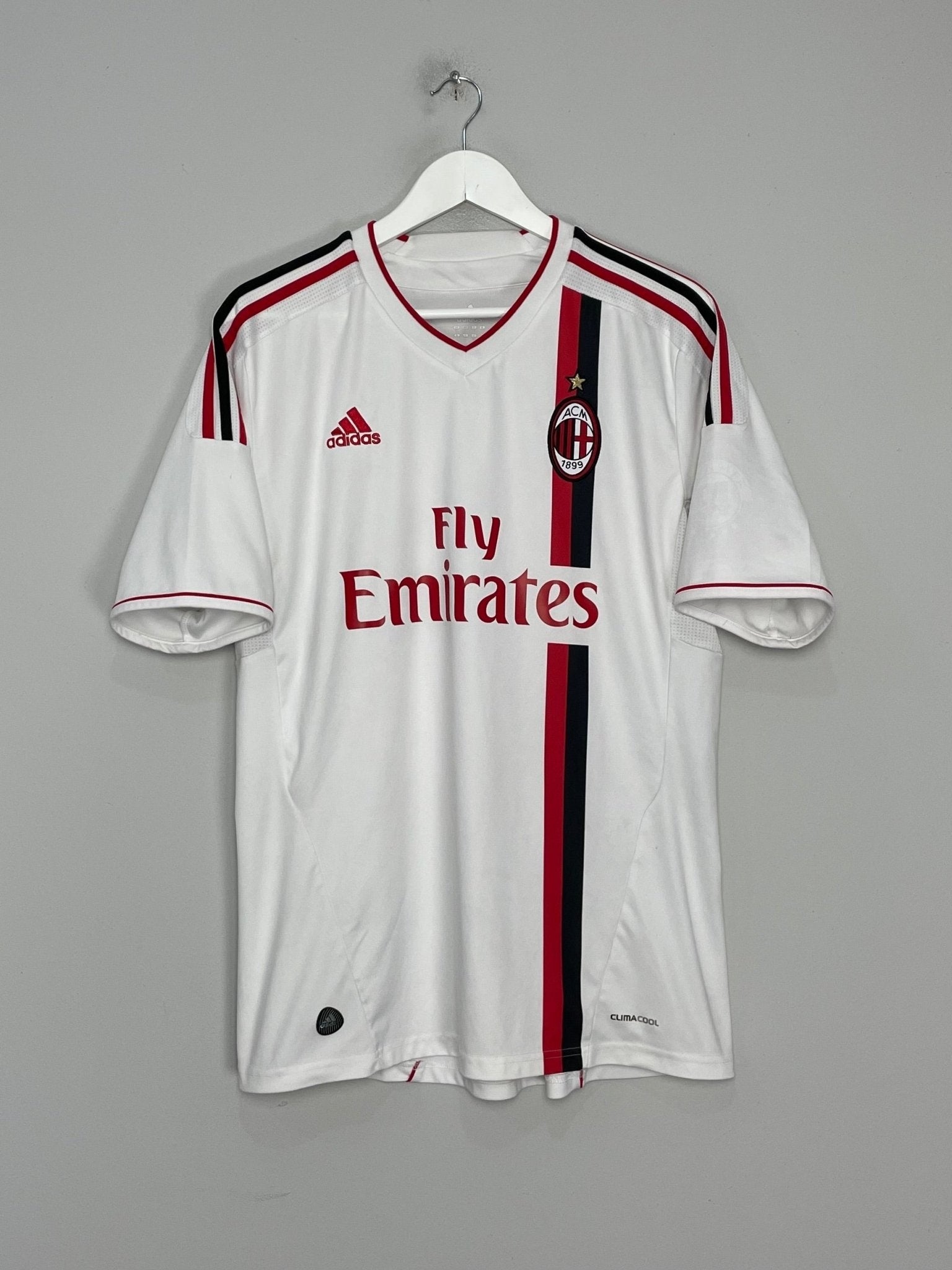 Shop 2011/12 AC MILAN IBRAHIMOVIC #11 AWAY SHIRT (L) ADIDAS, classic football shirts, vintage football shirts & retro soccer jerseys at Cult Kits