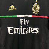 Shop 2011/12 AC MILAN IBRAHIMOVIC #11 AWAY SHIRT (M) ADIDAS, classic football shirts, vintage football shirts & retro soccer jerseys at Cult Kits