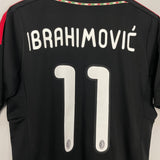 Shop 2011/12 AC MILAN IBRAHIMOVIC #11 AWAY SHIRT (M) ADIDAS, classic football shirts, vintage football shirts & retro soccer jerseys at Cult Kits