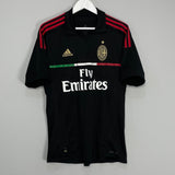 Shop 2011/12 AC MILAN IBRAHIMOVIC #11 AWAY SHIRT (M) ADIDAS, classic football shirts, vintage football shirts & retro soccer jerseys at Cult Kits