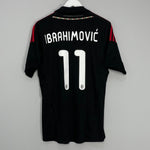 Shop 2011/12 AC MILAN IBRAHIMOVIC #11 AWAY SHIRT (M) ADIDAS, classic football shirts, vintage football shirts & retro soccer jerseys at Cult Kits