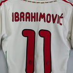 2011/12 AC MILAN IBRAHIMOVIC 11 AWAY SHIRT (S) ADIDAS - Cult Kits - Small - Buy Vintage Football Shirts, Authentic Retro Football Shirts For Sale, Classic Football Shirts & Soccer Jersey