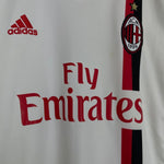 2011/12 AC MILAN IBRAHIMOVIC 11 AWAY SHIRT (S) ADIDAS - Cult Kits - Small - Buy Vintage Football Shirts, Authentic Retro Football Shirts For Sale, Classic Football Shirts & Soccer Jersey