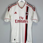 2011/12 AC MILAN IBRAHIMOVIC 11 AWAY SHIRT (S) ADIDAS - Cult Kits - Small - Buy Vintage Football Shirts, Authentic Retro Football Shirts For Sale, Classic Football Shirts & Soccer Jersey